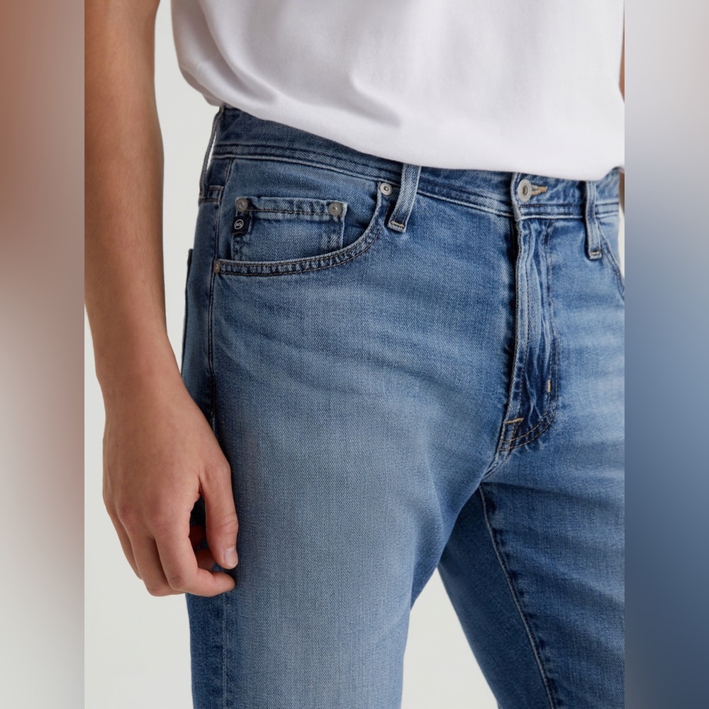 AG Adriano Goldschmied Mens Everett Slim Straight Jean Size 42x34 - Picture 7 of 13